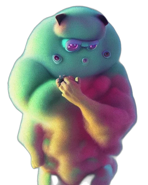 creature, animal, robot, face transparent PNG cut-out