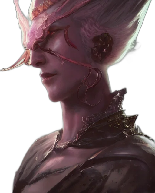 face, mask, staff, crown transparent PNG cut-out