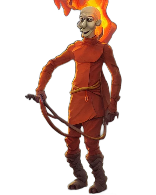 staff, mask, creature, weapon, concept art, fantasy art, 3d render, pixel art transparent PNG cut-out