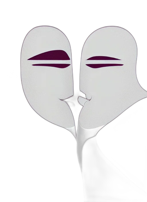 mask, face, jewelry, staff transparent PNG cut-out