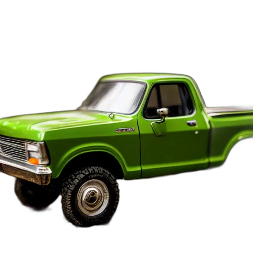 car, photorealistic, 3d render, concept art, photo, tiny, ford, truck transparent PNG cut-out
