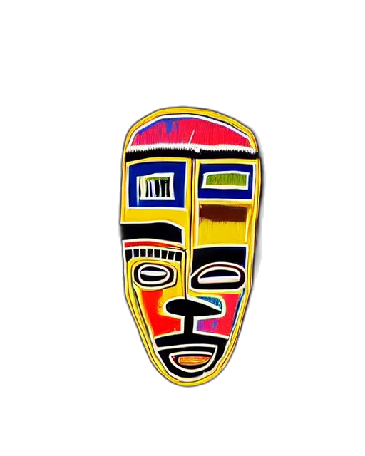 mask, jewelry, face, extremely transparent PNG cut-out