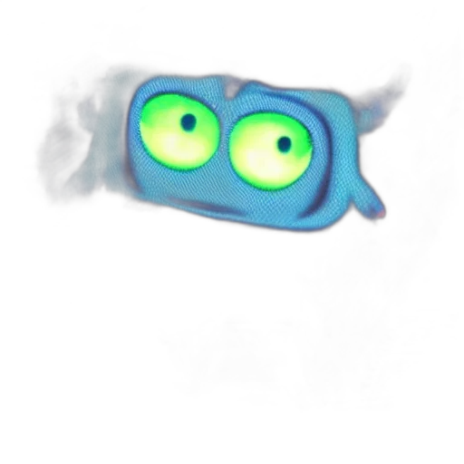 mask, creature, staff, face transparent PNG cut-out