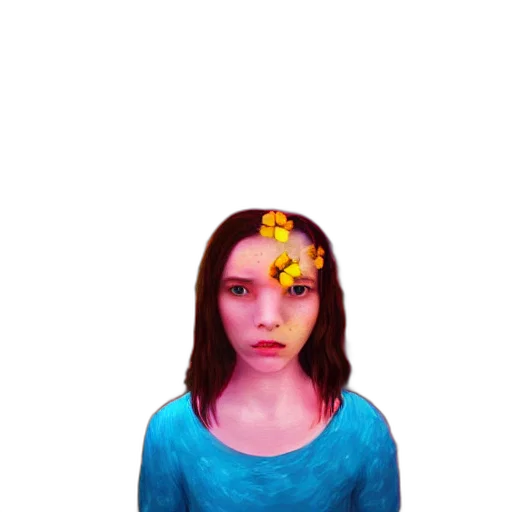 face, mask, robot, creature transparent PNG cut-out