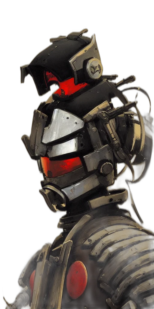 mask, robot, weapon, face transparent PNG cut-out