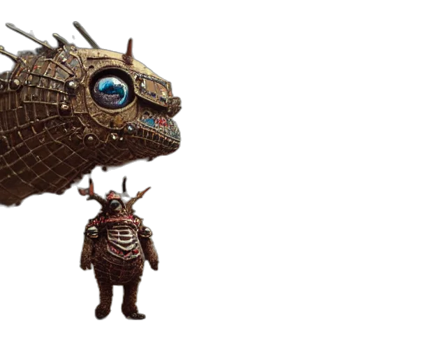 creature, dragon, robot, mask transparent PNG cut-out