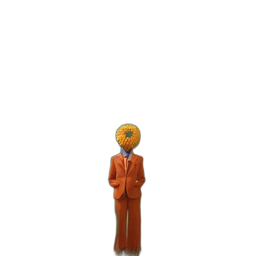 staff, mask, hat, jacket transparent PNG cut-out