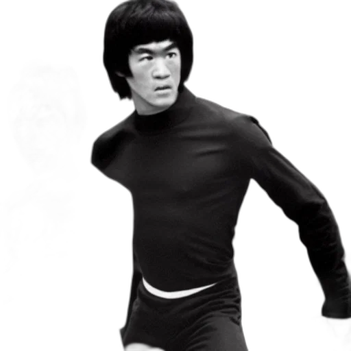 jacket, robot, photorealistic, concept art, monochrome, jackie, chan, bruce transparent PNG cut-out