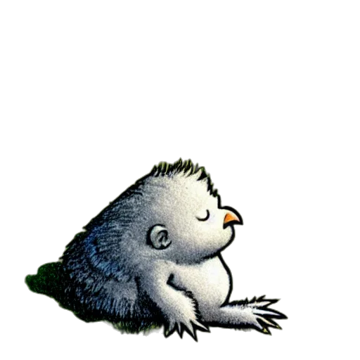 creature, animal, hair, concept art transparent PNG cut-out