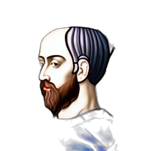 face, staff, hair, crown, pixel art, concept art, photorealistic, cartoon transparent PNG cut-out