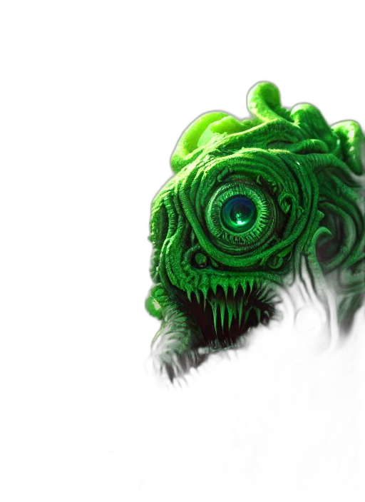 creature, mask, dragon, crown transparent PNG cut-out