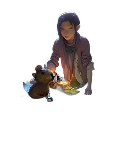 food, staff, creature, animal, concept art, 3d render, photorealistic, fantasy art transparent PNG cut-out