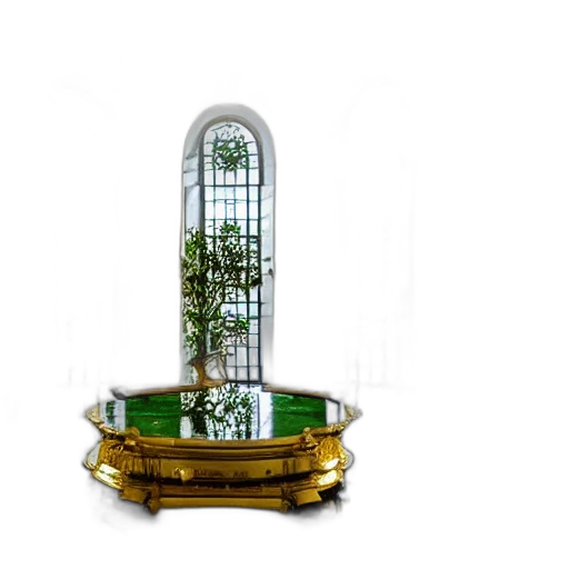furniture, crown, jewelry, building, 3d render, concept art, photorealistic, pixel art transparent PNG cut-out