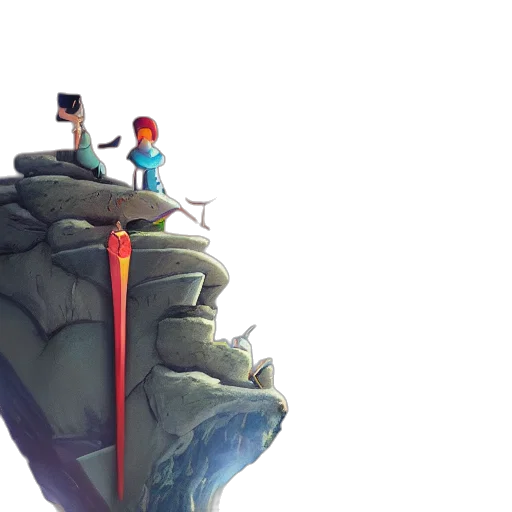 crown, sword, staff, hat transparent PNG cut-out