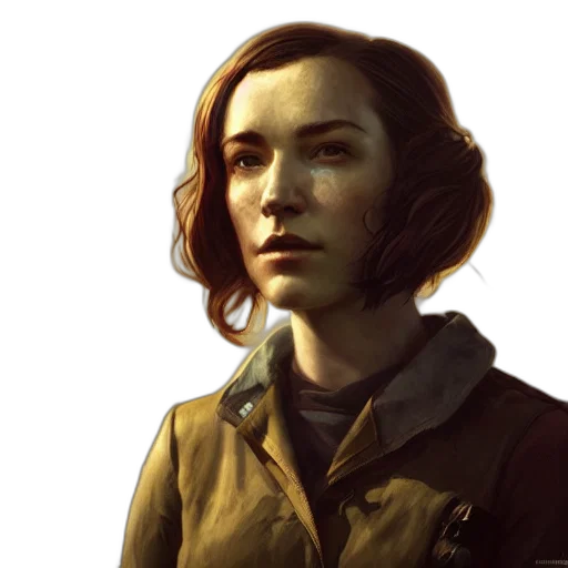 face, jacket, staff, concept art, comic book art, photorealistic, fantasy art, earth tones transparent PNG cut-out