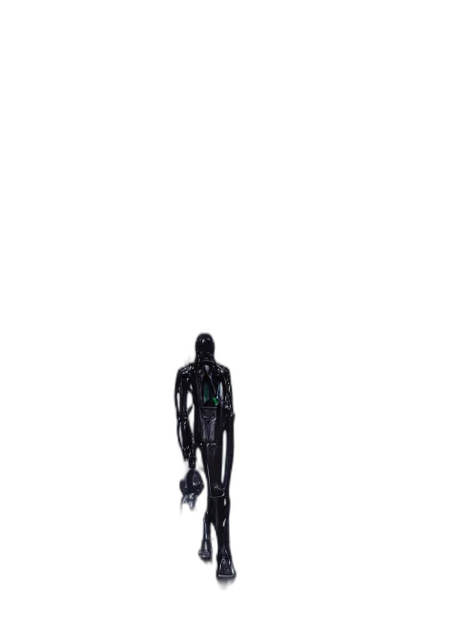 robot, creature, animal, staff transparent PNG cut-out