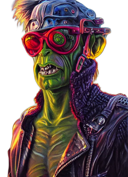 mask, face, creature, cyberpunk transparent PNG cut-out