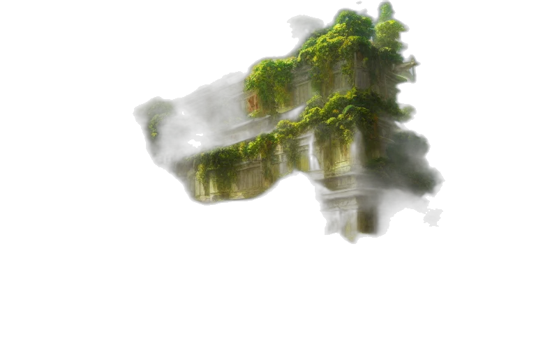 tree, dragon, crown, sword transparent PNG cut-out