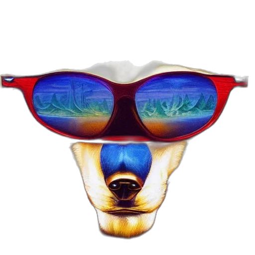 mask, jewelry, vaporwave, 3d render transparent PNG cut-out
