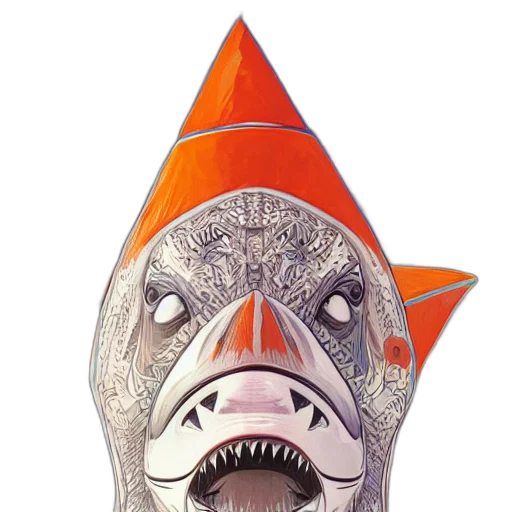mask, staff, creature, hat, concept art, 3d render, fantasy art, comic book art transparent PNG cut-out