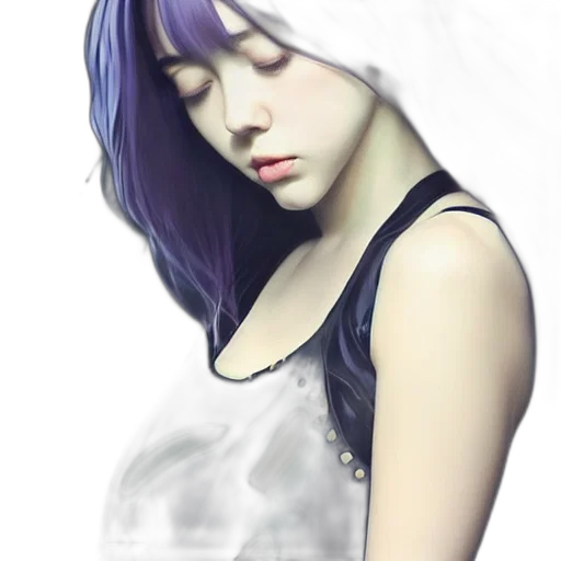 face, dress, mask, photorealistic, watercolor, fantasy art, oil painting, outer space transparent PNG cut-out
