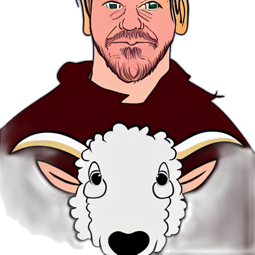 animal, staff, cartoon, pixel art, concept art, fantasy art, portrait, gordon transparent PNG cut-out
