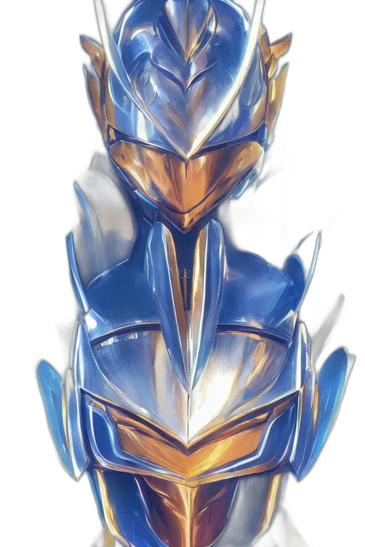 mask, robot, crown, dragon, concept art, watercolor, fantasy art, anime transparent PNG cut-out