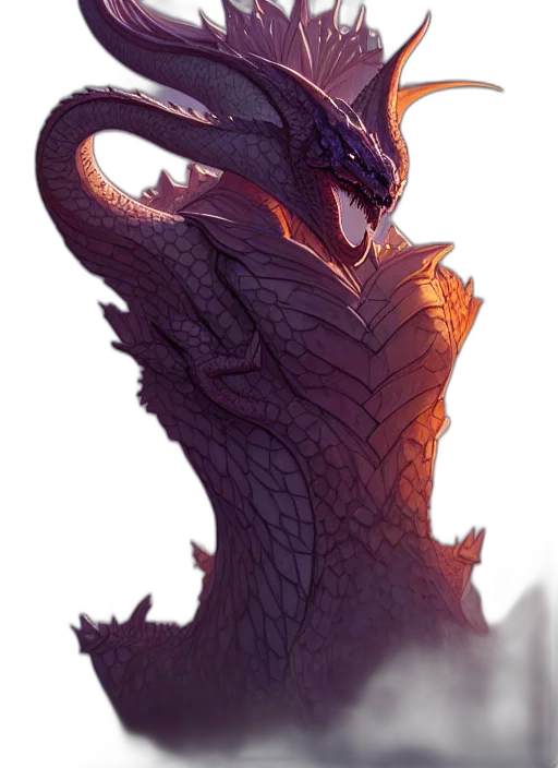 dragon, creature, animal, staff, concept art, fantasy art, pixel art, comic book art transparent PNG cut-out