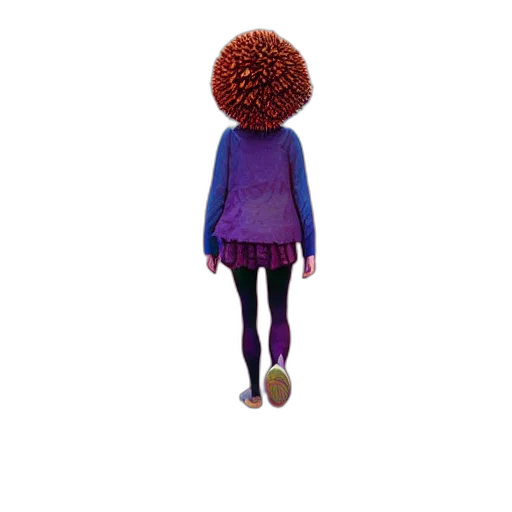 jacket, dress, hair, hat, 3d render, concept art, pixel art, photorealistic transparent PNG cut-out