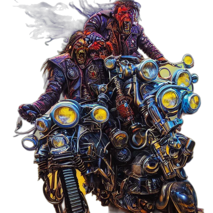 robot, weapon, concept art, fantasy art transparent PNG cut-out
