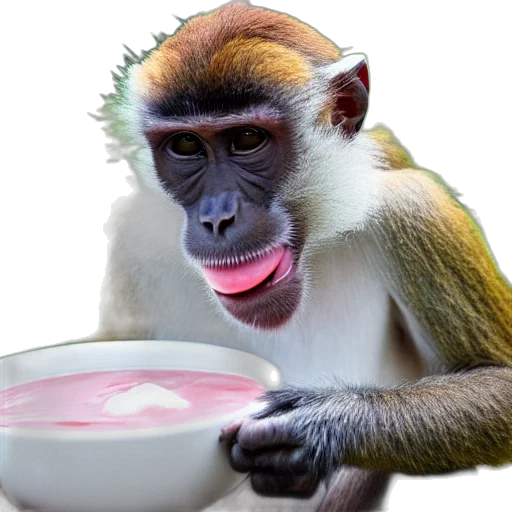 animal, food, creature, photorealistic, 3d render, concept art, vaporwave, photo transparent PNG cut-out