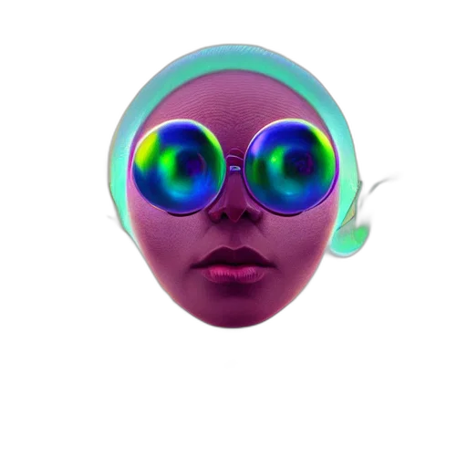 mask, face, creature, jewelry transparent PNG cut-out