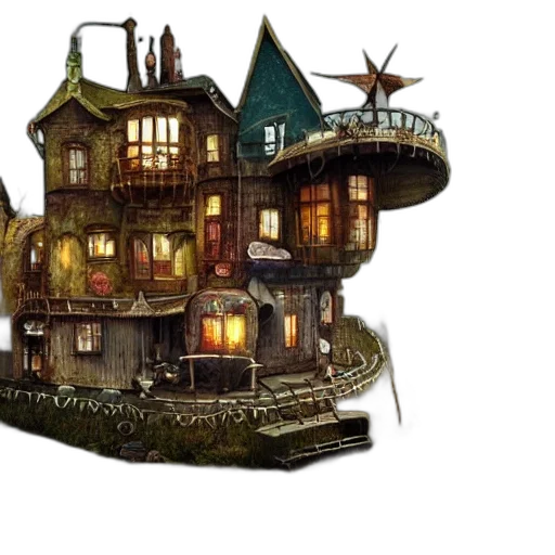 hat, furniture, concept art, 3d render transparent PNG cut-out