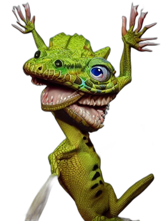dragon, creature, animal, staff, concept art, 3d render, photorealistic, fantasy art transparent PNG cut-out