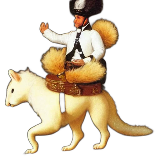 staff, animal, creature, hat transparent PNG cut-out