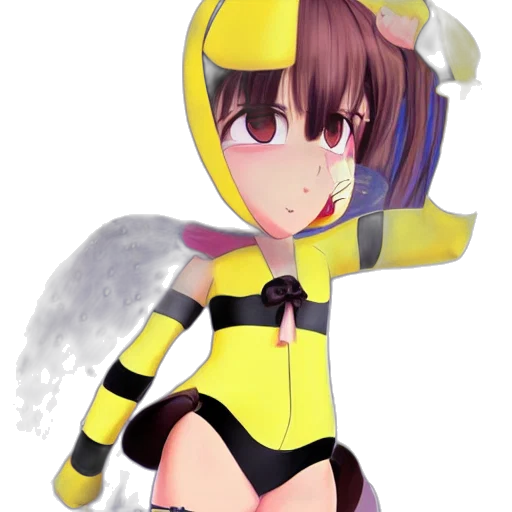 robot, staff, weapon, creature, anime, 3d render, pixel art, fantasy art transparent PNG cut-out