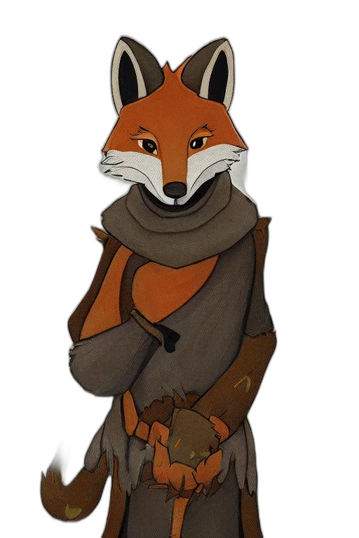 staff, jacket, animal, mask transparent PNG cut-out