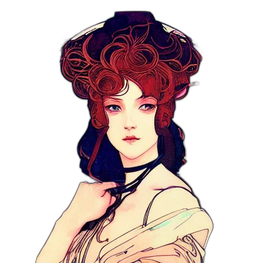 dress, crown, hat, face transparent PNG cut-out