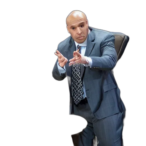 jacket, staff, weapon, creature transparent PNG cut-out