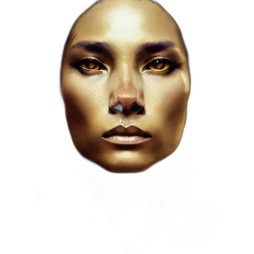 face, mask, jewelry, crown transparent PNG cut-out
