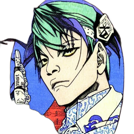 jewelry, jacket, staff, weapon transparent PNG cut-out