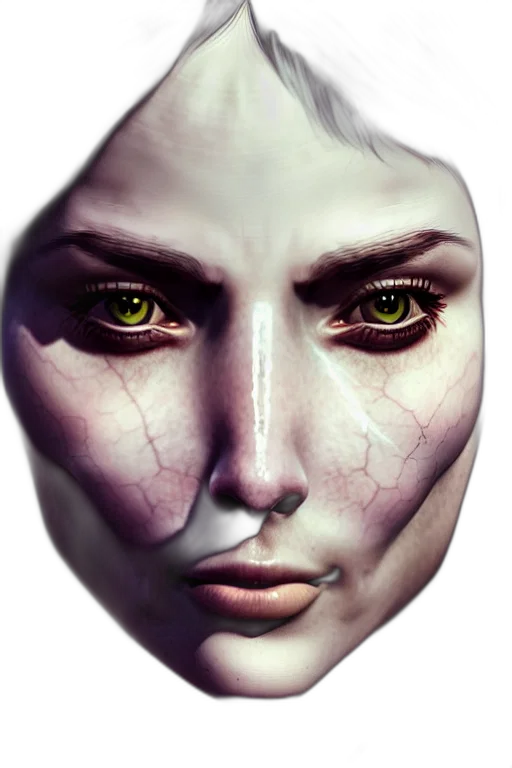 mask, face, creature, robot, photorealistic, 3d render, concept art, fantasy art transparent PNG cut-out