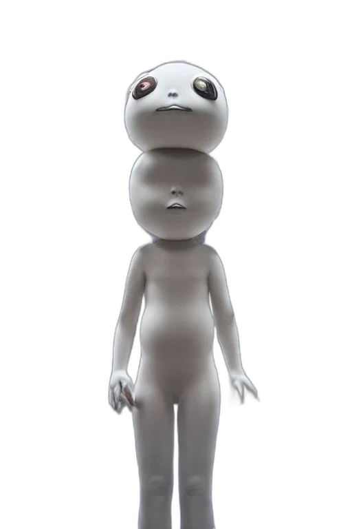 robot, mask, creature, staff transparent PNG cut-out