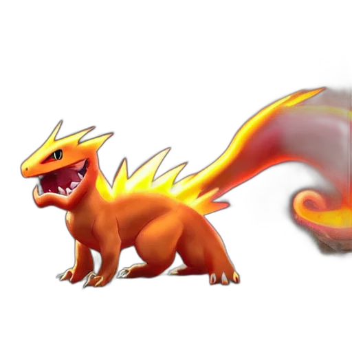 dragon, creature, animal, staff transparent PNG cut-out
