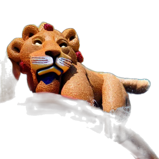 crown, mask, animal, staff transparent PNG cut-out