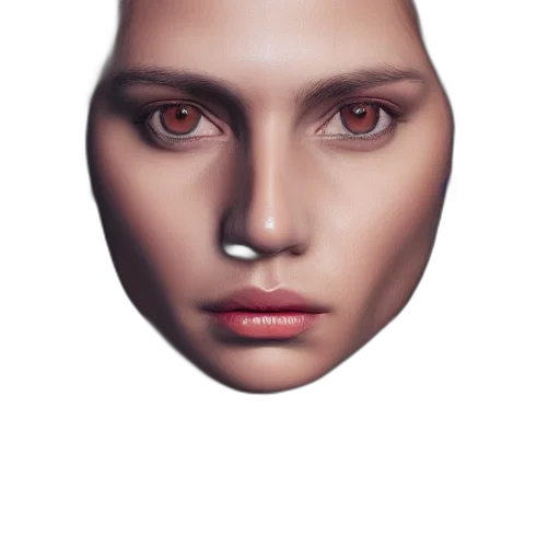 face, mask, jewelry, crown transparent PNG cut-out