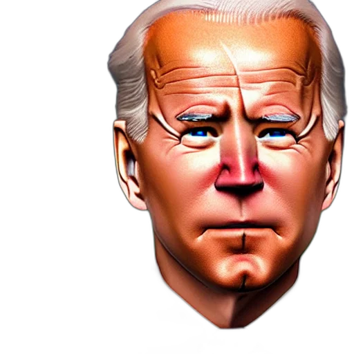 face, mask, creature, robot, 3d render, vaporwave, photorealistic, joe transparent PNG cut-out