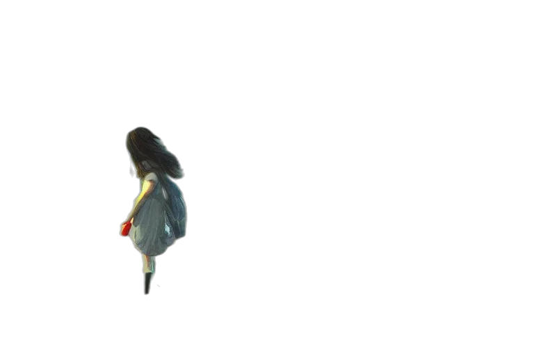 dress, staff, hair, weapon, 3d render, concept art, pixel art, fantasy art transparent PNG cut-out