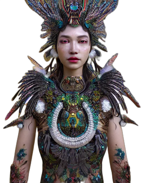 jewelry, mask, crown, face transparent PNG cut-out