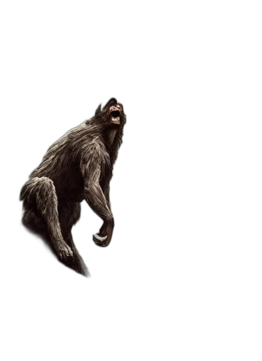 animal, creature, staff, hair, concept art, 3d render, photorealistic, fantasy art transparent PNG cut-out